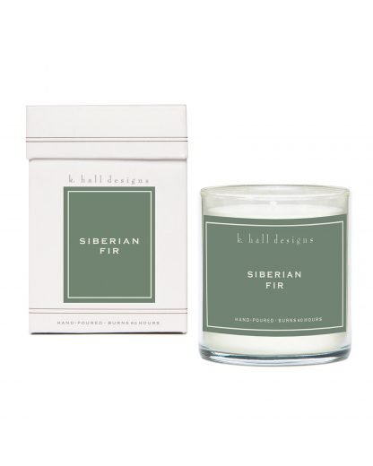 K Hall Jar Candle - Siberian Fir